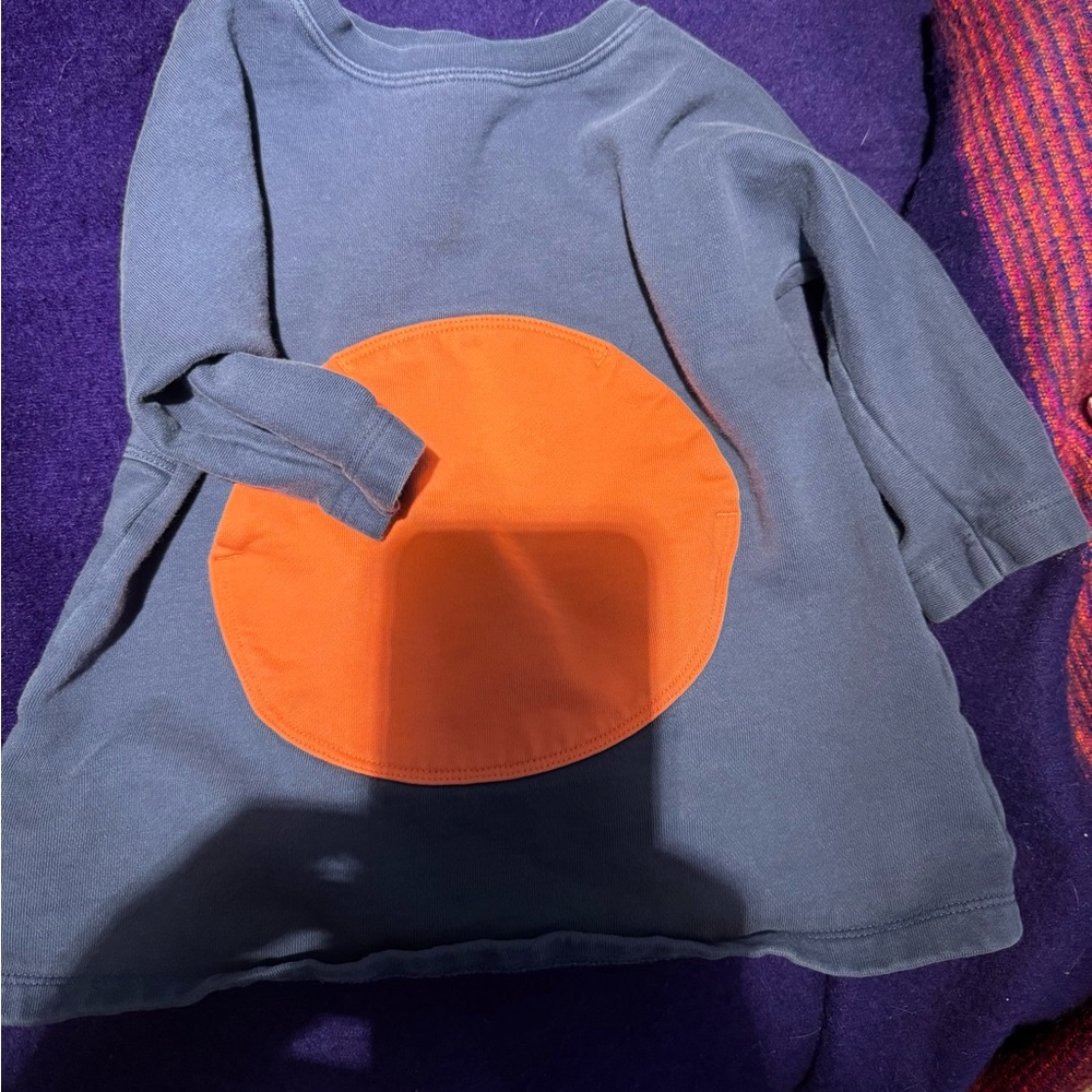 COS Kids Blue and Orange Shirt